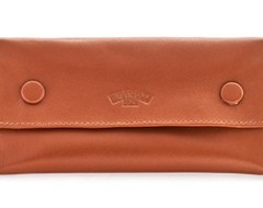 SAVINELLI leather tabaco bag