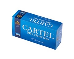 CARTEL 200 100s blue filtered tubes 25mm