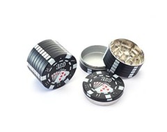 POKER CHIP GRINDER BLACK
