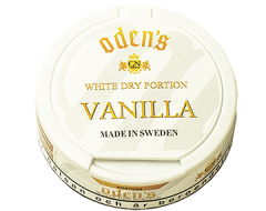 Oden's Vanilla White Portion Dry